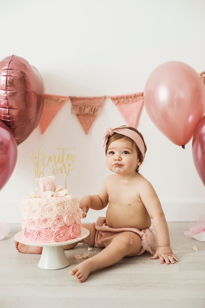 Fotografo Primo Compleanno Monsummano Terme con Smash Cake